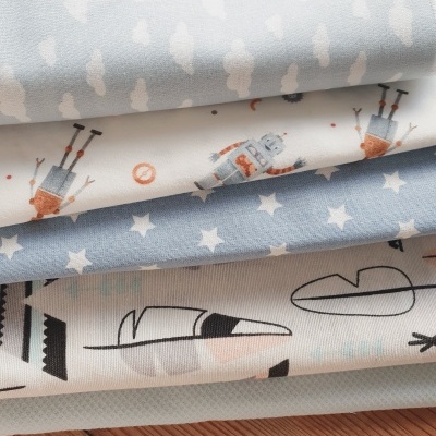 Pack tecidos robots e tipis