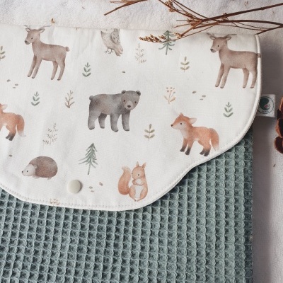 Bolsa roupa animais do bosque 1