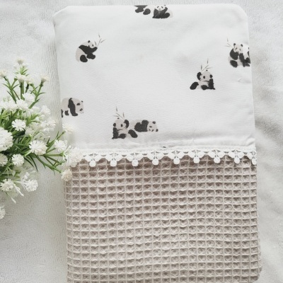 Bolsa para fraldas e toalhitas pandas