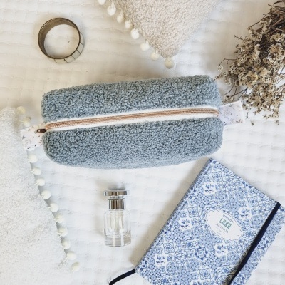 Necessaire box teddy azul