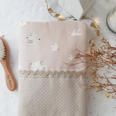 Bolsa para fraldas e toalhitas gaivotas