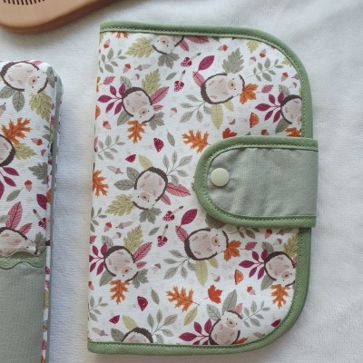 Porta documentos ouriços