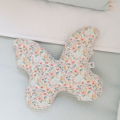 Borboleta floral verde