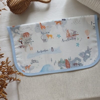 Muda fraldas portátil continentes