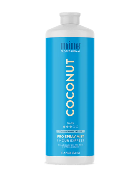 Solução de Bronzeamento Profissional Coconut Water Pro Spray Mist Solução de Bronzeamento Profissional Coconut Water Pro Spray Mist
