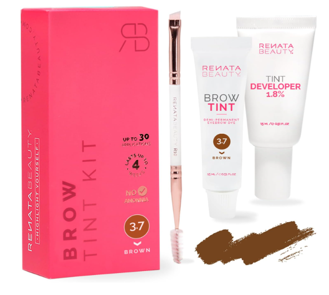Kit de Tintura de Sobrancelha Castanho RB RENATA BEAUTY - Entrega Imediata 🟢 Kit de Tintura de Sobrancelha Castanho RB RENATA BEAUTY - Entrega Imediata 🟢