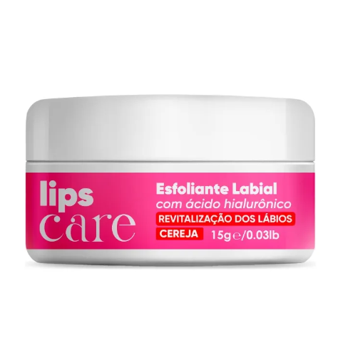 Smart Lips Care Esfoliante Labial De Cereja 15g - Smart GR Smart Lips Care Esfoliante Labial De Cereja 15g - Smart GR