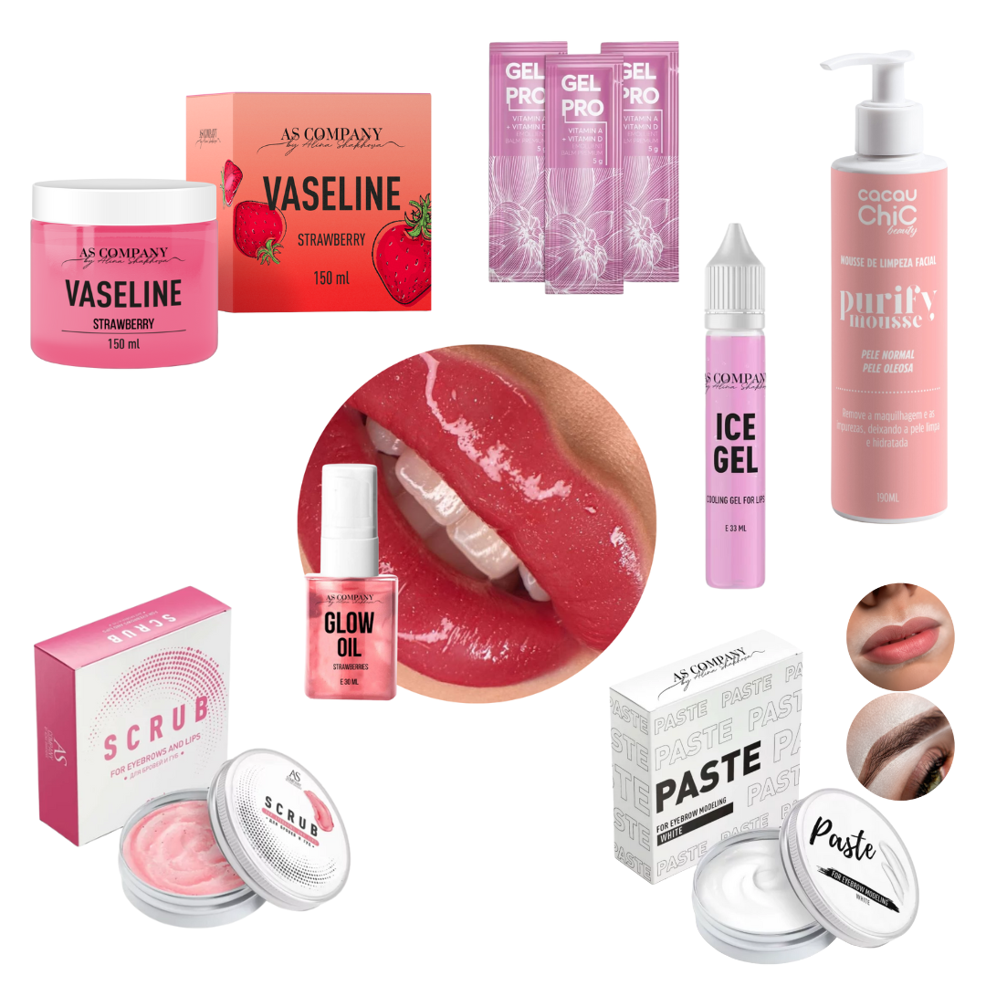 Kit Profissional de Micropigmentação Labial 💋 Kit Profissional de Micropigmentação Labial 💋