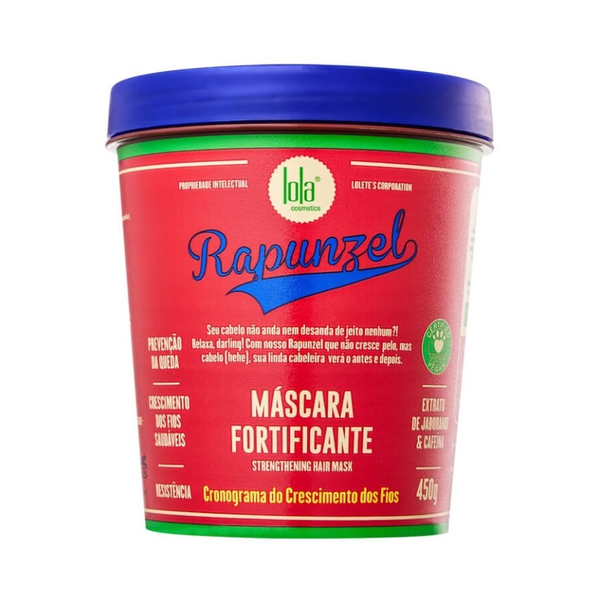 Lola Cosméticos - Máscara Fortificante Rapunzel 450g Lola Cosméticos - Máscara Fortificante Rapunzel 450g