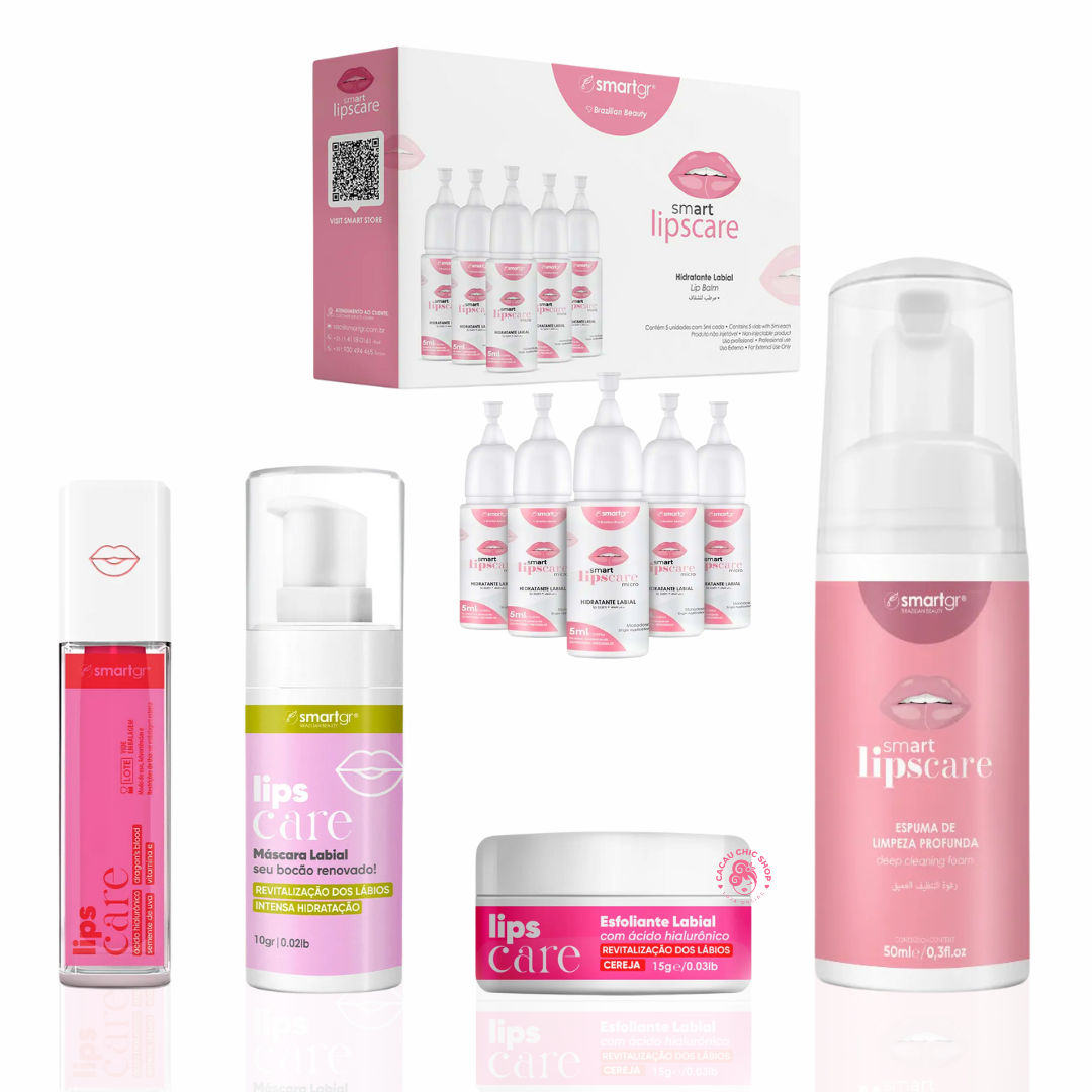 Kit Hidragloss Hidratação E Volume Labial 💋 - Smart GR Kit Hidragloss Hidratação E Volume Labial 💋 - Smart GR