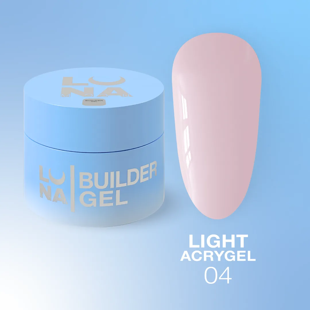 Light Acrygel Nº4 – Rosa Pálido Leitoso – 50 ml LUNAmoon Light Acrygel Nº4 – Rosa Pálido Leitoso – 50 ml LUNAmoon