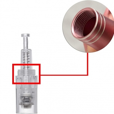 10 Recargas de Rosca para Dermapen ou Dermógrafo