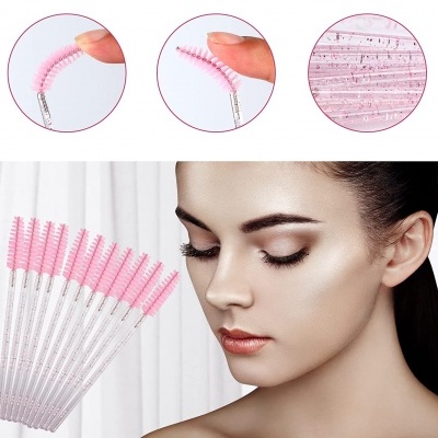 🌸 Kit Ferramentas Extensão de Pestanas Cor de Rosa