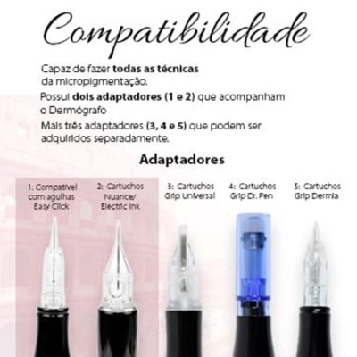 Giulietta Nuance - Dermógrafo/Dermapen Inteligente para Micropigmentação