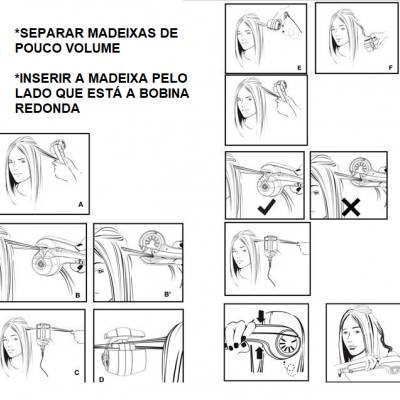 🌸 Modelador de Caracóis Encaracolador de cabelo Hair Curler