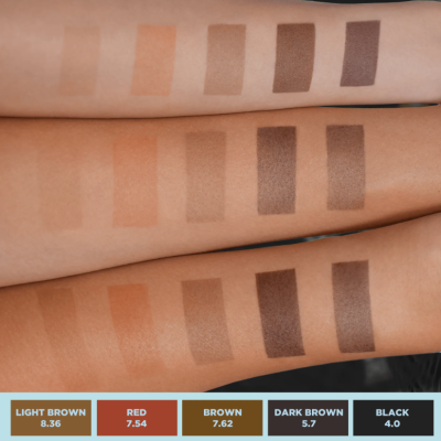 Tintura para Sobrancelhas e Pestanas H20 Híbrida Líquida Vermelho