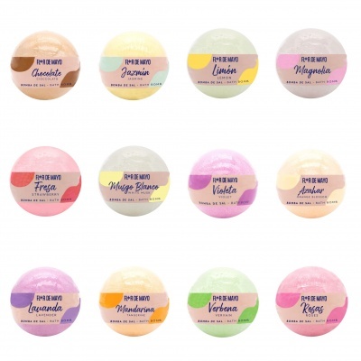 Bomba de Banho Efervescente - Bath Bomb - 4 und de 250g