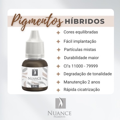Kit Nuance Híbrido 4 Pigmentos 8ml