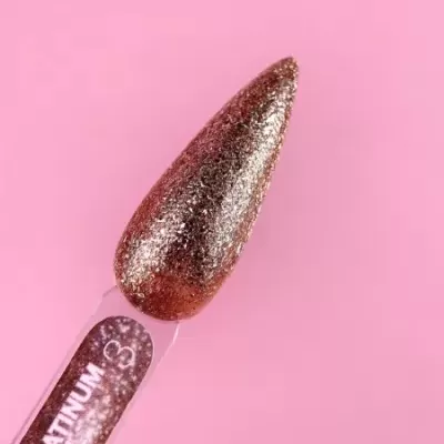 Platinum Gel Nº3 – Bronze com Glitter – 5 ml LUNAmoon