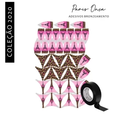Kit Bronze - 1 Cartela De Biquíni Adesivo + 1 Fita - PRÉ-VENDA📍20 a 35 dias úteis