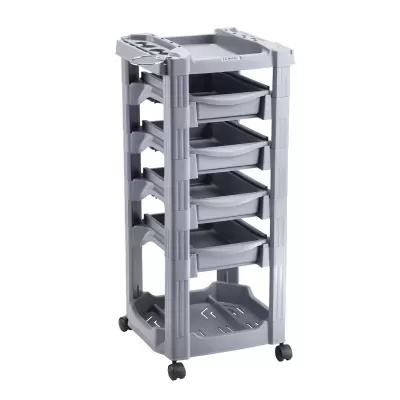 Carrinho Auxiliar Cabeleireiro Vegas com Rodas - Multifuncional - Várias Cores