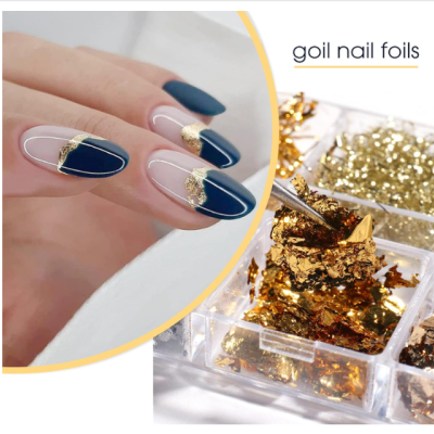 Nail Art Decorações, Fios de Ouro e Outros