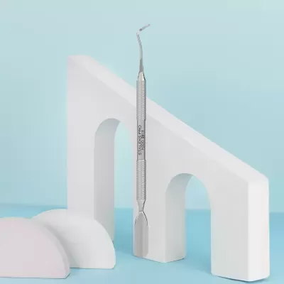 Ferramenta de Pedicura PODO 20 TYPE 1 (Cureta + Empurrador Redondo)