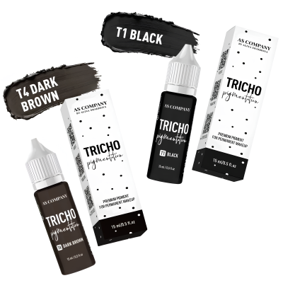 Pigmentos para Tricopigmentação 15ml – AS Company