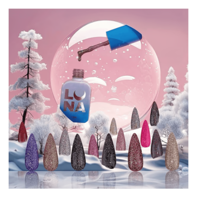 Verniz Gel Refletivo – Color Reflection Nº214 Roxo Escuro – 13 ml LUNAmoon