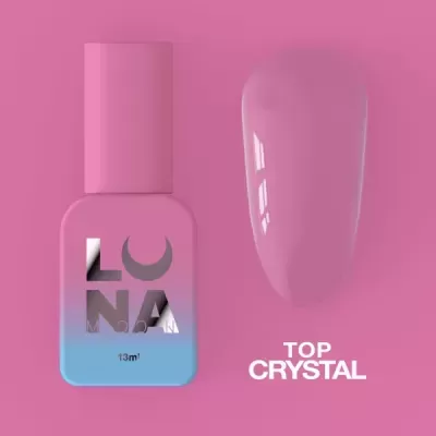 Top Coat Crystal Sem Goma – 13 ml LUNAmoon