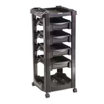 Carrinho Auxiliar Cabeleireiro Vegas com Rodas - Multifuncional - Várias Cores