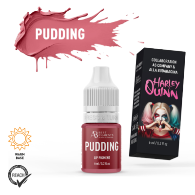 Pigmentos Híbridos Harley Quinn Lábios 6ml – AS Company