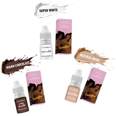 Pigmentos para Camuflagem 6ml – AS Company