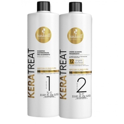 Haskell Keratreat – Kit Capilar Profissional Efeito Disciplinante (2x1L)
