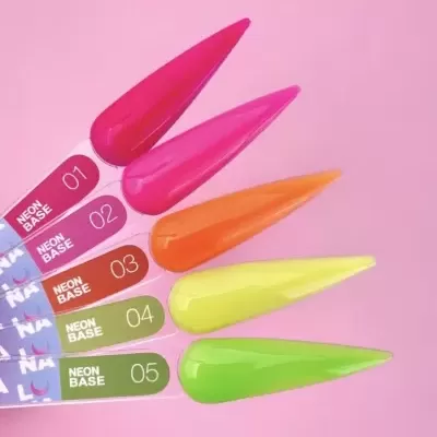 Neon Base №1 Raspberry – Rosa Néon – 13 ml LUNAmoon