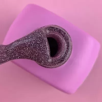 Lurex Base Nº13 – Base Camuflagem Refletiva Roxa Glitter – 13 ml LUNAmoon