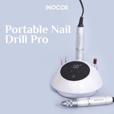 Inocos Portable Nail Drill Pro - Portátil, potente e silenciosa.