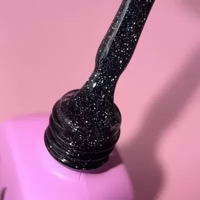 Lurex Base Nº1 – Base Camuflagem Black Glitter – 13 ml LUNAmoon