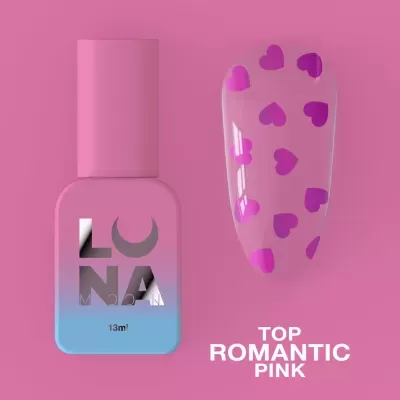 Top Coat Romantic Pink – 13 ml LUNAmoon