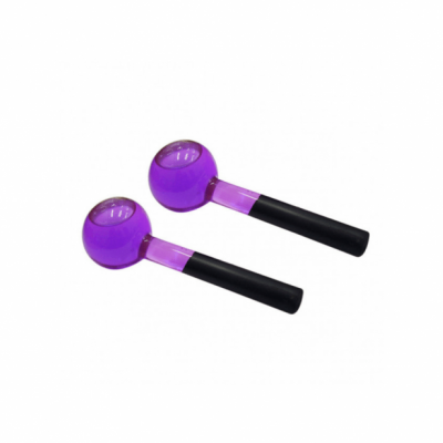 🌸 Esferas Cromoterapia LILÁS - Par - PRÉ-VENDA📍