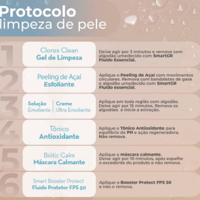 Kit Profissional de Limpeza de Pele Básico - Smart GR