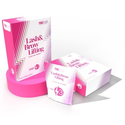Pink Flash Lash & Brow Vitamin – Passo 3 (10 × 1,5 ml)