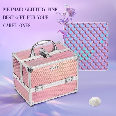 Mala Cosmética Profissional Makeup Sereia