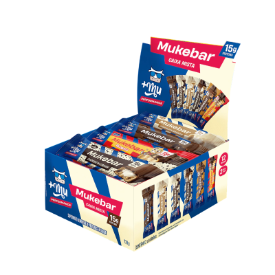Mukebar Misto Mais Mu Performance 15g de proteína- caixa com 12 unidades - 720g - PRÉ-VENDA📍