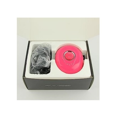 🌸 Aerógrafo com Mini Compressor Rosa