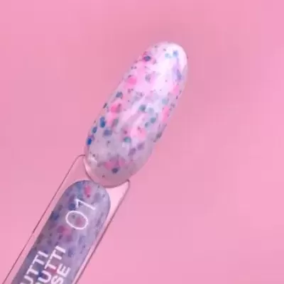 Tutti Frutti Base Nº1 – Branco Leitoso Confetti – 13 ml LUNAmoon