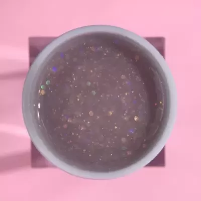 Diamond Gel Nº3 – Gel Construção Bege Glitter – 15 ml LUNAmoon