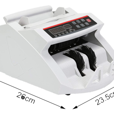 Máquina Contar Notas Dinheiro e Detetor de Notas Falsas