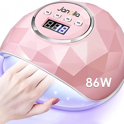 🌸 Catalisador de Unhas 86W LED UV Cores Variadas