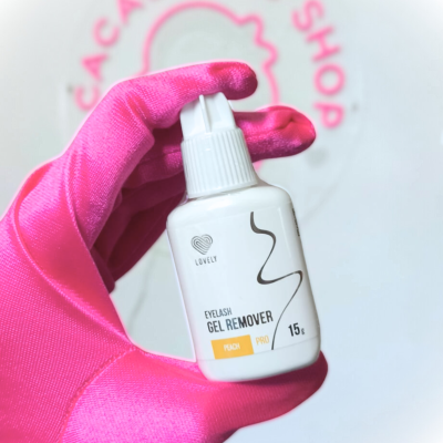Removedor de Pestanas em Gel Pêssego 🍑 - Lovely